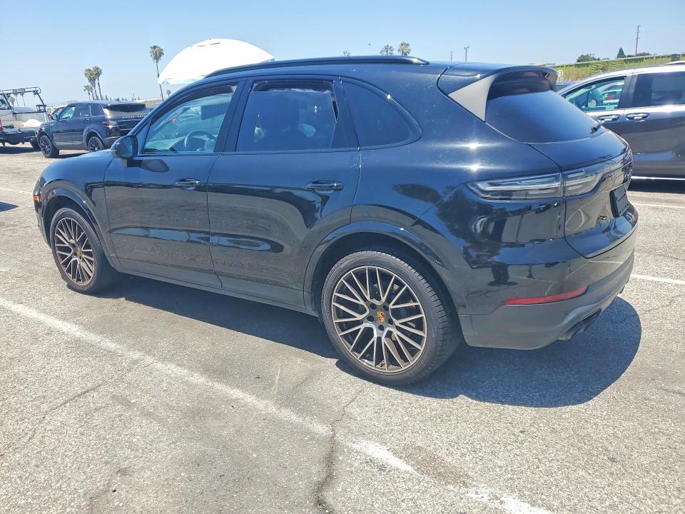 2021 Porsche Cayenne VIN WP1AB2AYXMDA27704 COPART salvage auction — FRONT END, Ca - Salvage Certificate, sold $14,300 on 2026-07-14 (photo 2)