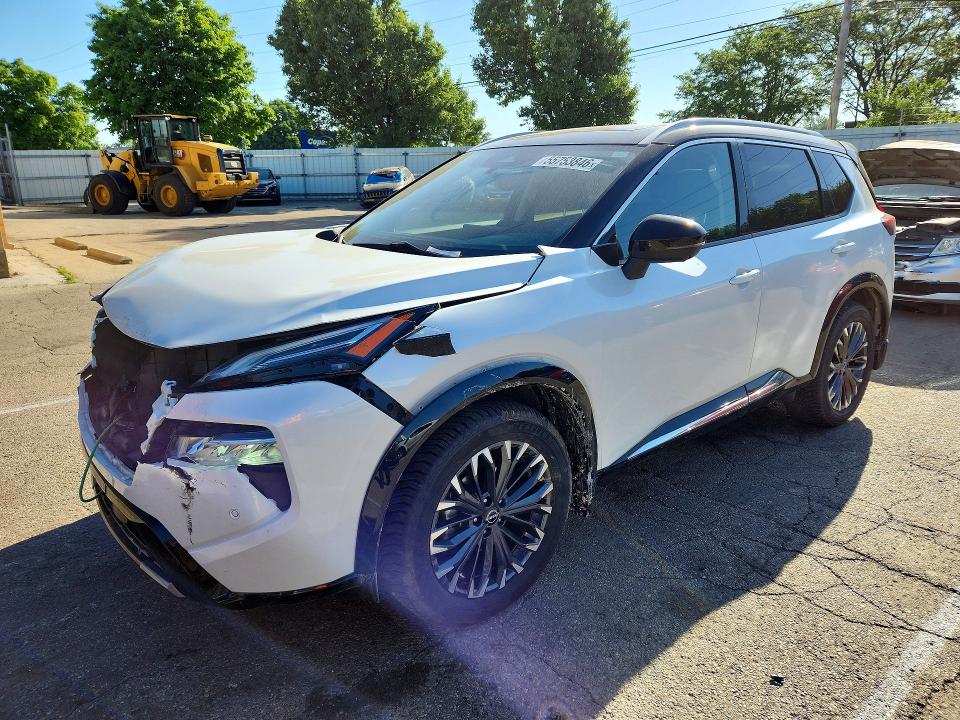 2024 Nissan Rogue VIN JN8BT3DD7RW252759 COPART salvage auction — FRONT END, Oh - Cert Of Title-Salvage, sold $8,400 on 2026-07-15 (photo 1)