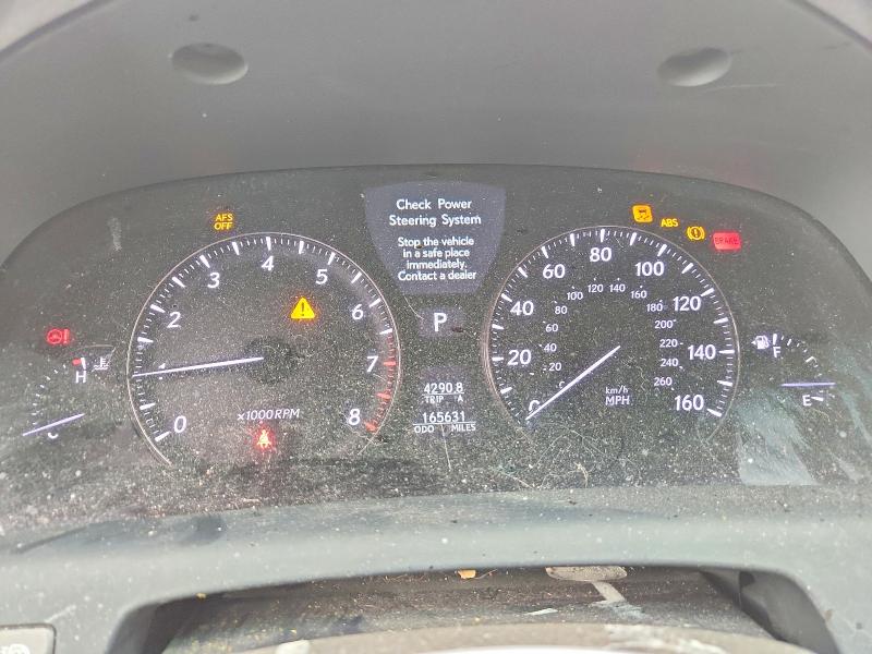 2008 Lexus Ls 460 VIN JTHBL46F385061665 COPART salvage auction — REAR END, Tx - Certificate Of Title, sold $675 on 2026-07-13 (photo 9)