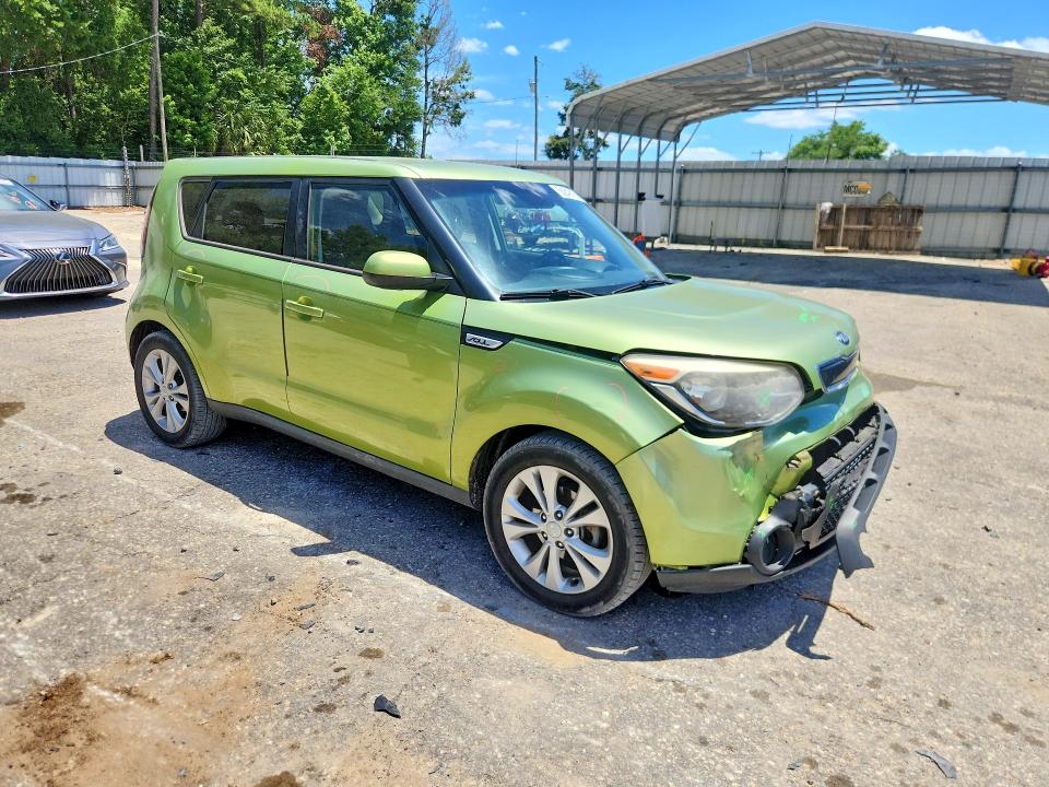 2015 Kia Soul VIN KNDJP3A53F7771712 COPART salvage auction — FRONT END, Fl - Cert Of Title Slvg Rebuildable, sold $900 on 2026-07-06 (photo 4)