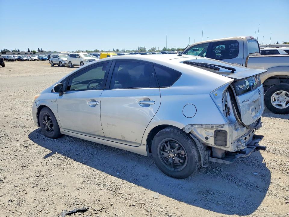 2015 Toyota Prius VIN JTDKN3DU3F0456589 COPART salvage auction — REAR END, Ca - Salvage Certificate, sold $1,000 on 2026-07-14 (photo 2)