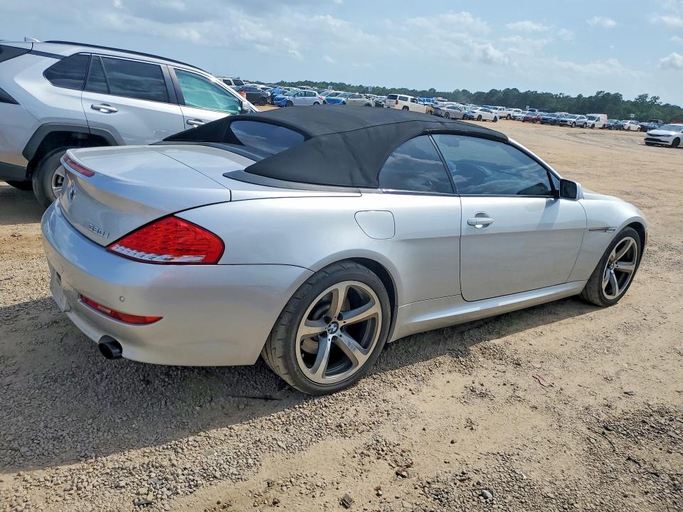 2010 BMW 6er VIN WBAEB5C54AC224650 COPART salvage auction — SIDE, Al - Cert Of Title-Salvage Title, sold $1,100 on 2026-07-21 (photo 3)