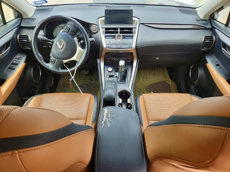 2015 Lexus Nx 200t VIN JTJYARBZ4F2015966 COPART salvage auction — FRONT END, Tx - Salvage Vehicle Title, sold $4,850 on 2026-07-28 (photo 8)