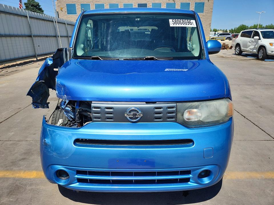 2014 Nissan Cube VIN JN8AZ2KR2ET350922 COPART salvage auction — FRONT END, Co - Public - Salvage Title, sold $700 on 2026-07-27 (photo 5)