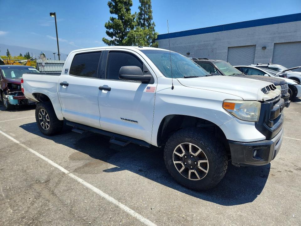2016 Toyota Tundra VIN 5TFEM5F11GX097718 COPART salvage auction — FRONT END, CA - SALVAGE CERTIFICATE, sold $1,250 on 2026-07-28 (photo 4)