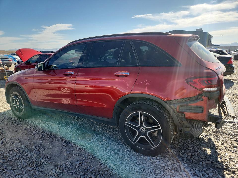 2020 Mercedes-benz Glc VIN W1N0G8EBXLF859515 COPART salvage auction — REAR END, Ut - Salvage Certificate, sold $9,600 on 2026-07-24 (photo 2)