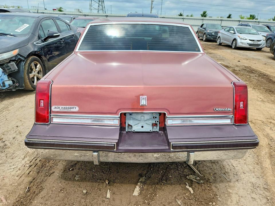 1986 Oldsmobile Cutlass VIN 1G3GR47Y9GP388497 COPART salvage auction — FRONT END, Il - Salvage Certificate, sold $1,700 on 2026-07-21 (photo 6)