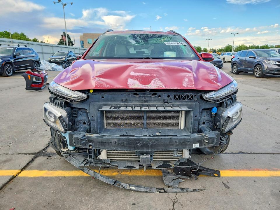 2021 Hyundai Kona VIN KM8K5CA59MU635931 COPART salvage auction — ROLLOVER, Co - Salvage Title, sold $2,050 on 2026-07-08 (photo 5)