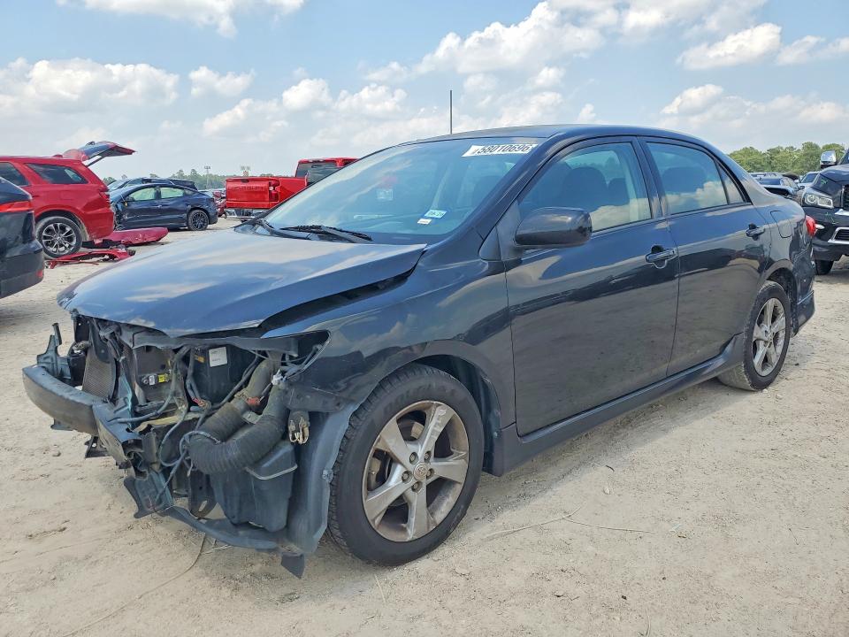 2012 Toyota Corolla VIN 5YFBU4EE3CP065220 COPART salvage auction — FRONT END, Tx - Salvage Vehicle Title, sold $2,600 on 2026-07-07 (photo 1)