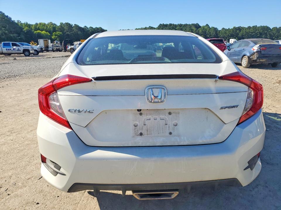 2020 Honda Civic VIN 2HGFC2F86LH548757 COPART salvage auction — SIDE, ID - SALVAGE CERTIFICATE OF TITLE, sold $7,000 on 2026-08-21 (photo 6)