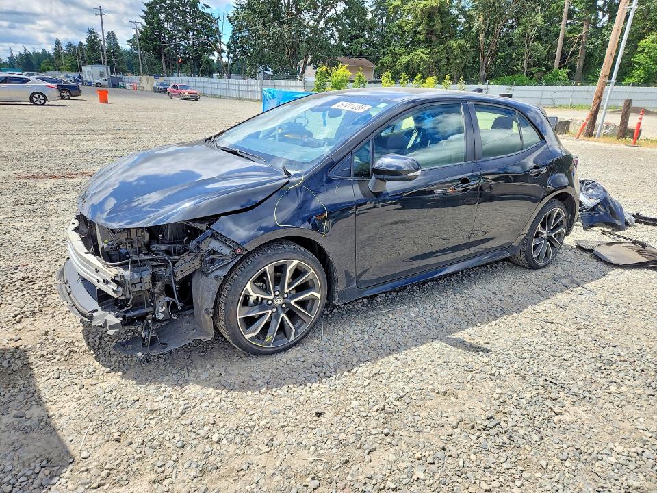 2022 Toyota Corolla VIN JTNA4MBE8N3189703 COPART salvage auction — FRONT END, Wa - Bill Of Sale, sold $6,000 on 2026-07-07 (photo 1)