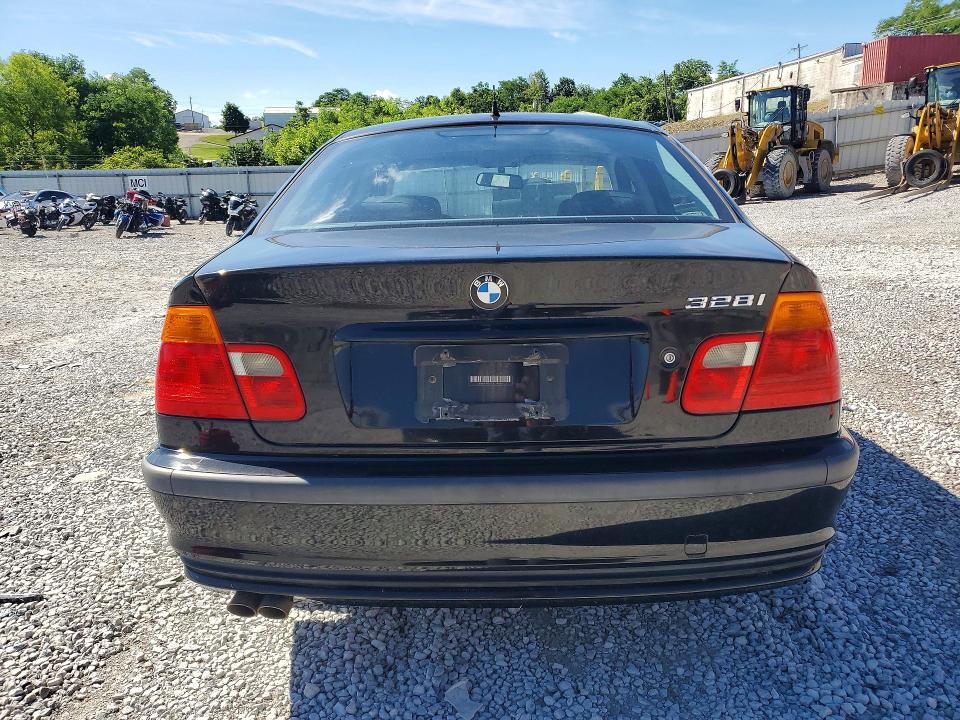 2000 BMW 3er VIN WBAAM5342YEJ41569 COPART salvage auction — SIDE, OH - CERT OF TITLE-SALVAGE, sold $1,500 on 2026-07-17 (photo 6)