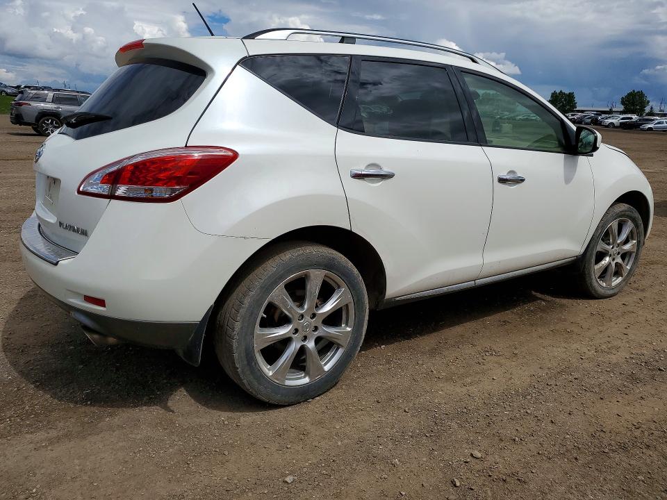 2014 Nissan Murano VIN JN8AZ1MW7EW505363 COPART salvage auction — HAIL, Ab - Bos - Active, sold $1,350 on 2026-07-03 (photo 3)