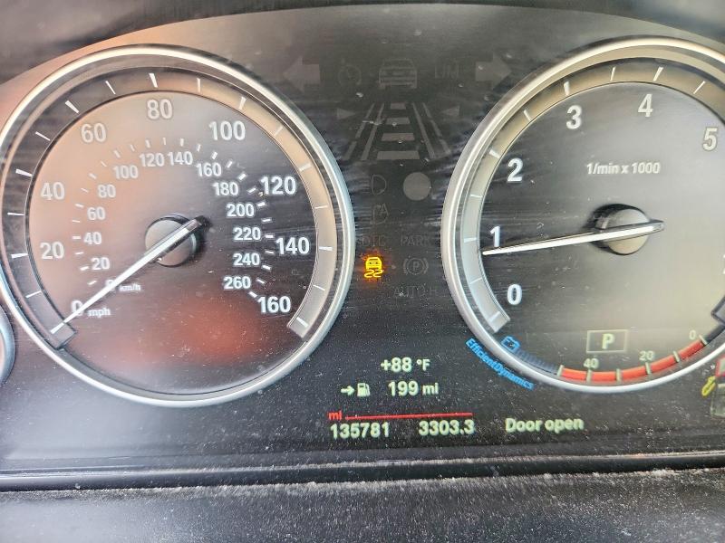 2017 BMW X3 VIN 5UXWZ7C37H0V88679 COPART salvage auction — FRONT END, Ms - Cert Of Title-Salvaged, sold $3,300 on 2026-07-16 (photo 9)