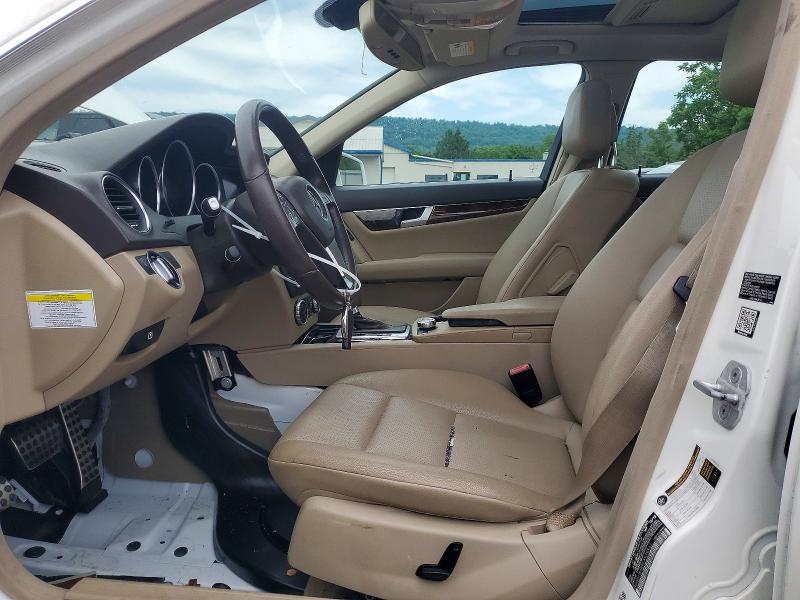 2014 Mercedes-benz VIN WDDGF8AB9EA934323 COPART salvage auction — WATER/FLOOD, Pa - Cert Of Salvage-W=Flood Veh, sold $1,100 on 2026-07-14 (photo 7)