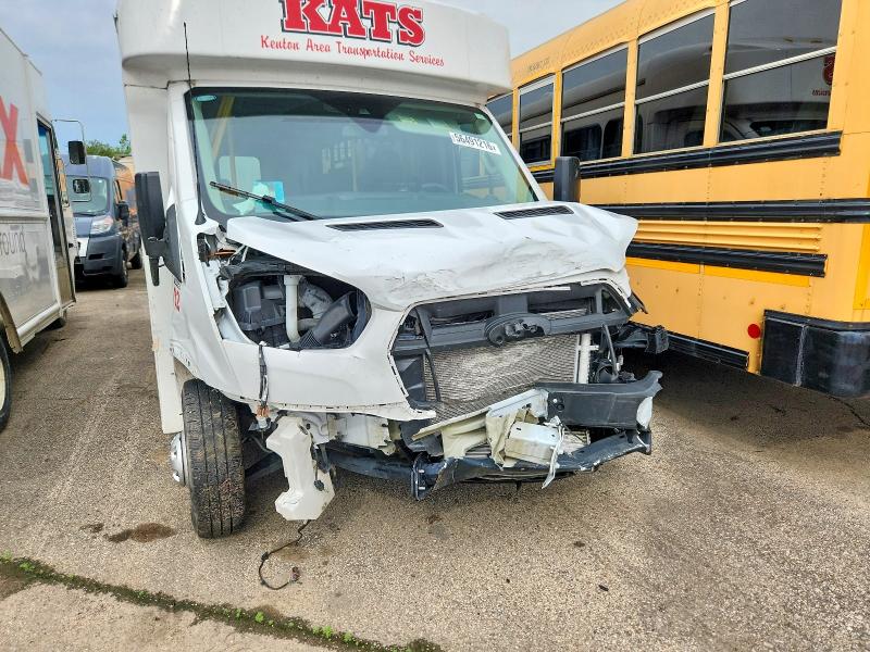 2024 Ford Transit VIN 1FDEU6PG5PKB61468 COPART salvage auction — FRONT END, Oh - Cert Of Title-Salvage, sold $8,675 on 2026-09-23 (photo 9)