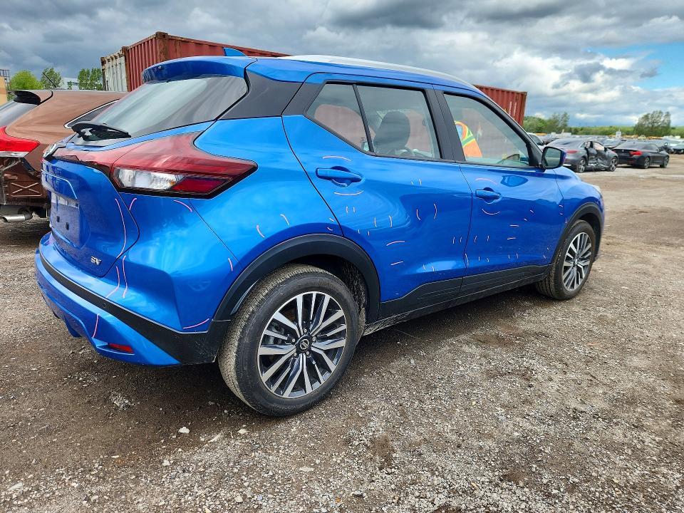 2021 Nissan Kicks VIN 3N1CP5CV3ML546400 COPART salvage auction — SIDE, On - Permit No Brand - Unfit, sold $6,800 on 2026-07-02 (photo 3)