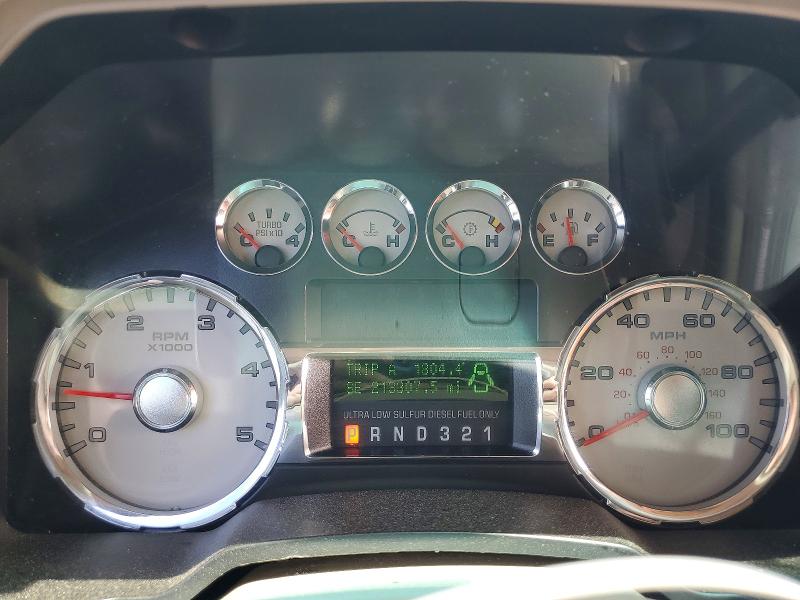 2010 Ford F-350 super duty VIN 1FTWW3DR1AEA36352 COPART salvage auction — MINOR DENT/SCRATCHES, Ga - Certificate Of Title (P), sold $7,500 on 2026-07-08 (photo 9)