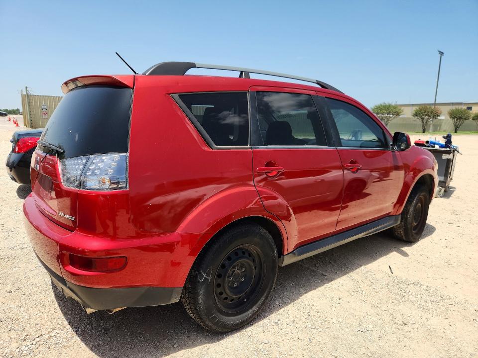 2012 Mitsubishi Outlander VIN JA4AS2AW8CU002048 COPART salvage auction — HAIL, Tx - Certificate Of Title (P), sold $525 on 2026-07-30 (photo 3)