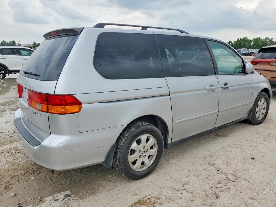 2002 Honda Odyssey VIN 2HKRL18032H514861 COPART salvage auction — NORMAL WEAR, TX - CERTIFICATE OF TITLE, sold $1,050 on 2026-07-02 (photo 3)