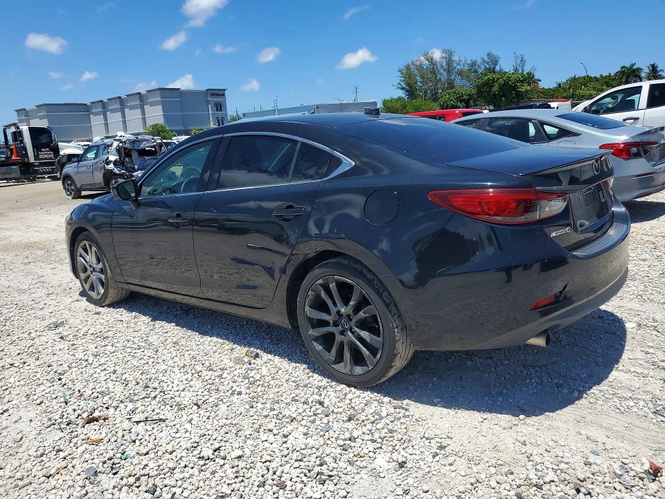 2016 Mazda 6 VIN JM1GJ1W59G1456300 COPART salvage auction — FRONT END, Fl - Certificate Of Title, sold $4,000 on 2026-07-07 (photo 2)