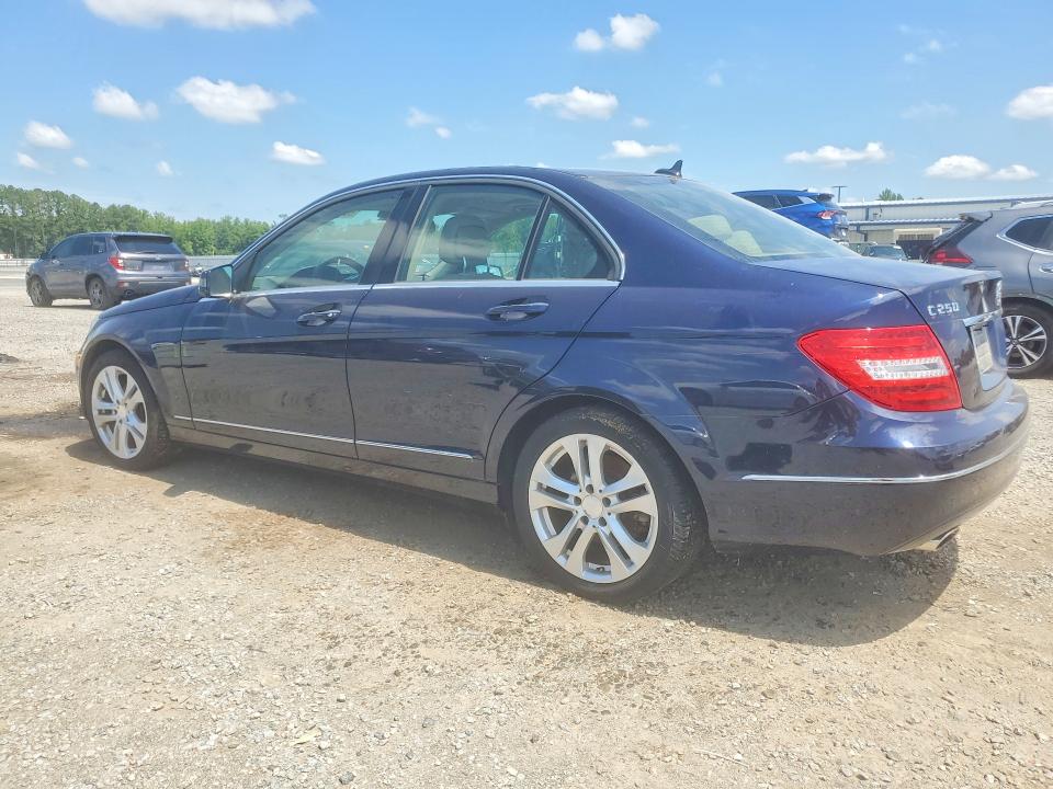 2014 Mercedes-benz C-klasse VIN WDDGF4HB5EG248596 COPART salvage auction — NORMAL WEAR, Mt - Dealer Only Clean Title, sold $450 on 2026-07-27 (photo 2)