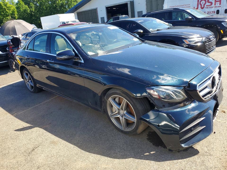2017 Mercedes-benz E-klasse VIN WDDZF4KB8HA121429 COPART salvage auction — FRONT END, Wv - Certificate Of Title, sold $8,800 on 2026-07-27 (photo 4)