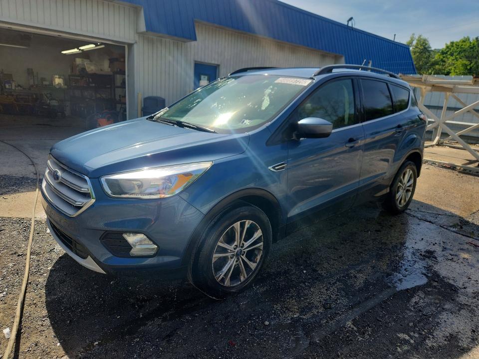 2018 Ford Escape VIN 1FMCU9GD6JUC10591 COPART salvage auction — MECHANICAL, Pa - Cert Of Title, sold $1,950 on 2026-07-09 (photo 1)