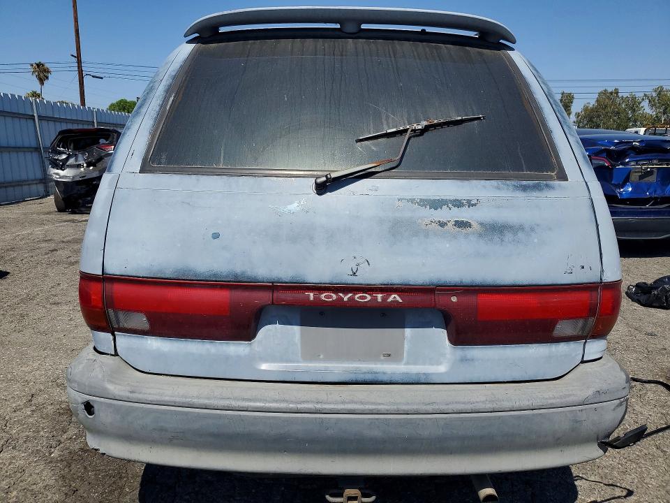 1995 Toyota PREVIA VIN JT3AC14R9S1187122 COPART salvage auction — SIDE, Ca - Salvage Certificate, sold $175 on 2026-07-02 (photo 6)
