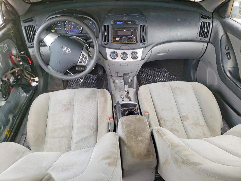 2009 Hyundai Elantra VIN KMHDU46D39U777328 COPART salvage auction — FRONT END, Va - Cert Of Title - Salvage, sold $200 on 2026-07-06 (photo 8)