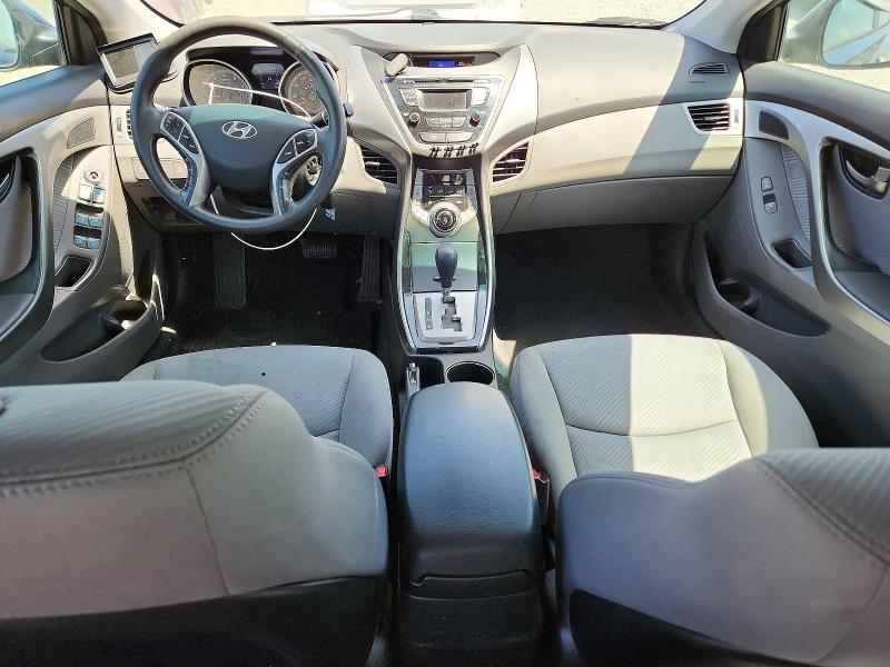 2013 Hyundai Elantra VIN KMHDH4AEXDU779039 COPART salvage auction — REAR END, Ca - Salvage Certificate, sold $1,200 on 2026-07-10 (photo 8)