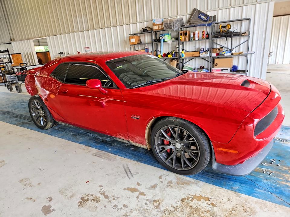 2017 Dodge Challenger VIN 2C3CDZDJ4HH633122 COPART salvage auction — REAR END, Ms - Cert Of Title-Salvaged, sold $9,500 on 2026-08-19 (photo 4)
