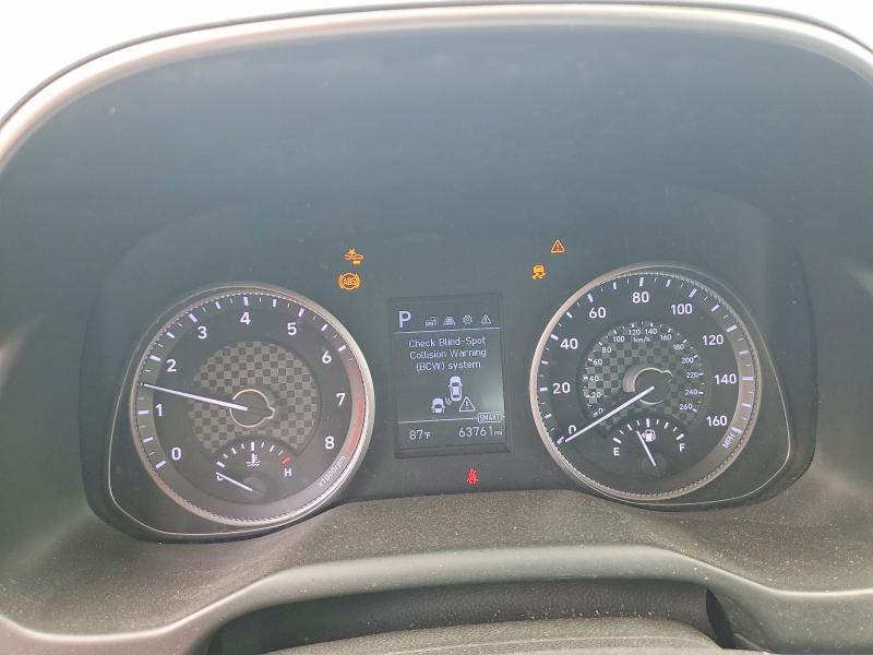 2019 Hyundai Elantra VIN KMHD84LFXKU874901 COPART salvage auction — HAIL, Ia - Cert Of Title-Salvage Title, sold $950 on 2026-07-24 (photo 9)