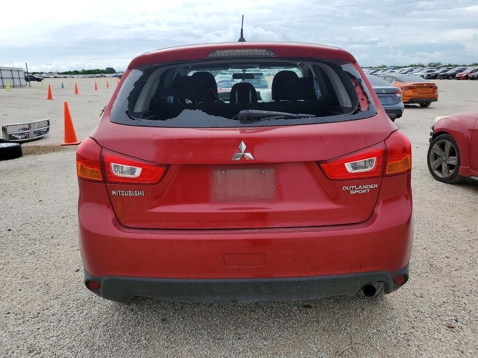 2015 Mitsubishi VIN 4A4AP3AU4FE021182 COPART salvage auction — FRONT END, Tx - Salvage Vehicle Title, sold $375 on 2026-07-09 (photo 6)