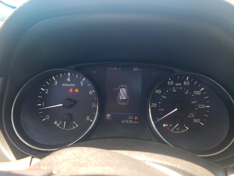 2019 Nissan Rogue VIN JN8AT2MV4KW373138 COPART salvage auction — REAR END, Id - Salvage Certificate Of Title, sold $3,400 on 2026-07-28 (photo 9)