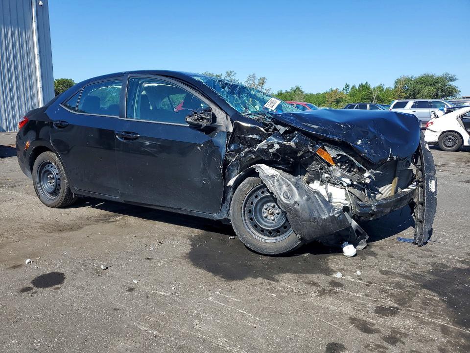 2015 Toyota Corolla VIN 5YFBURHE0FP282592 COPART salvage auction — FRONT END, Fl - Certificate Of Destruction, sold $925 on 2026-07-08 (photo 4)