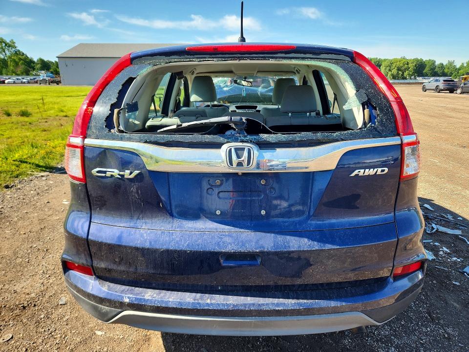2015 Honda VIN 5J6RM4H34FL099893 COPART salvage auction — FRONT END, Oh - Certificate Of Title, sold $850 on 2026-07-02 (photo 6)