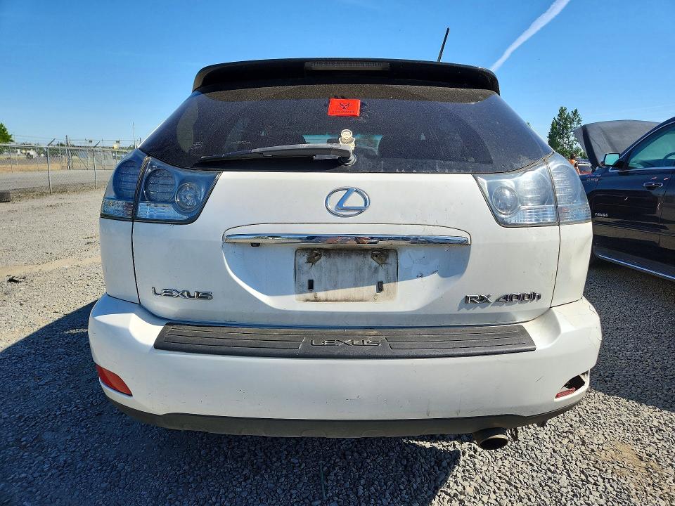 2007 Lexus Rx 400h VIN JTJHW31U772033142 COPART salvage auction — FRONT END, Or - Certificate Of Title, sold $675 on 2026-07-07 (photo 6)