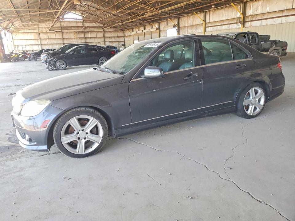 2010 Mercedes-benz C class VIN WDDGF5EB8AF475985 COPART salvage auction — MINOR DENT/SCRATCHES, Az - Certificate Of Title, sold $450 on 2026-07-27 (photo 1)