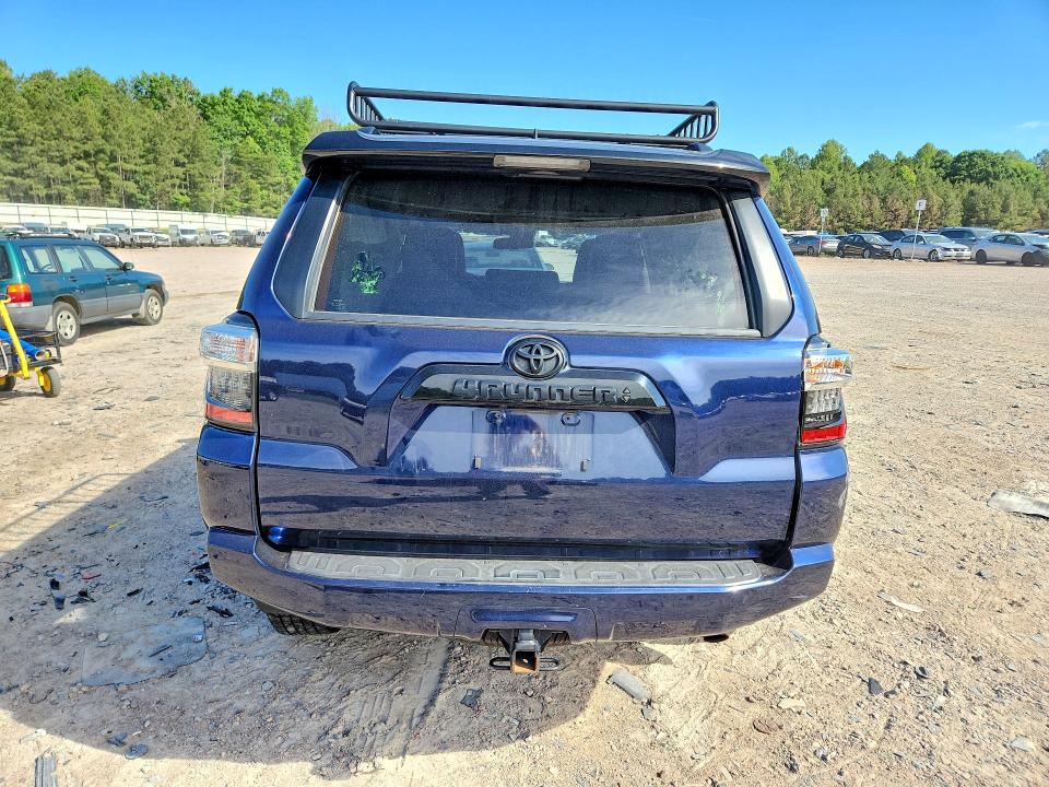 2021 Toyota 4runner VIN JTEHU5JR9M5854328 COPART salvage auction — FRONT END, Va - Cert Of Title - Salvage, sold $7,300 on 2026-07-20 (photo 6)