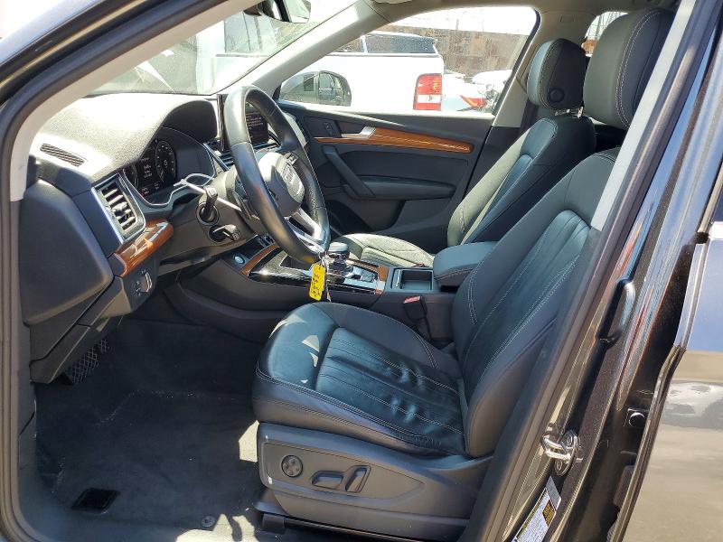 2021 Audi VIN WA1G2AFY0M2047707 COPART salvage auction — SIDE, Ca - Salvage Certificate, sold $14,300 on 2026-07-06 (photo 7)