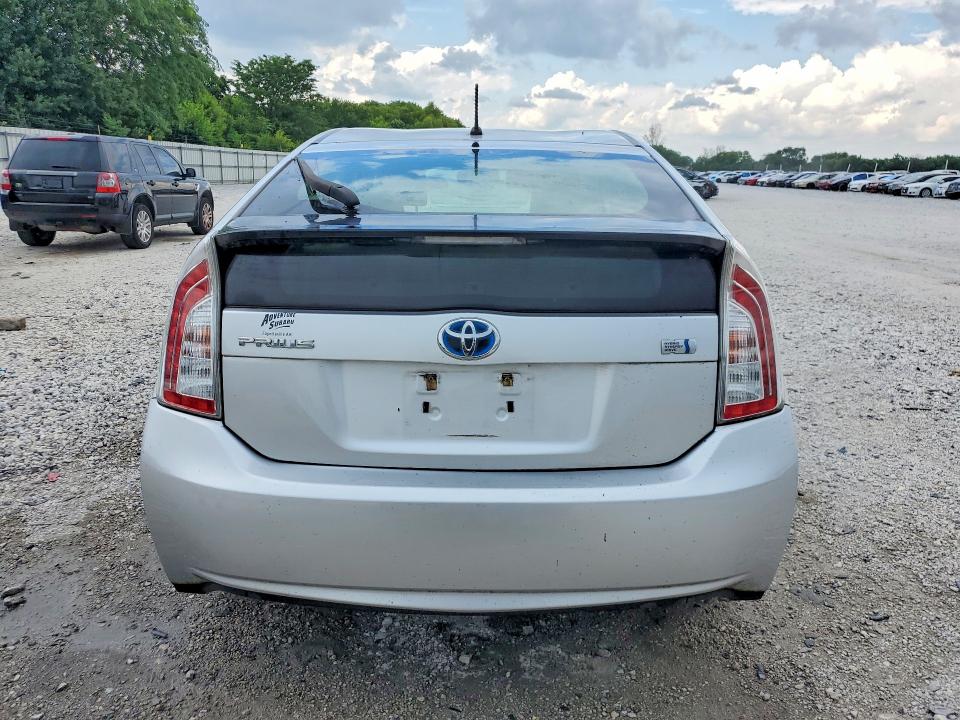 2014 Toyota Prius VIN JTDKN3DU8E1771171 COPART salvage auction — WATER/FLOOD, Ar - Certificate Of Title, sold $1,600 on 2026-07-08 (photo 6)