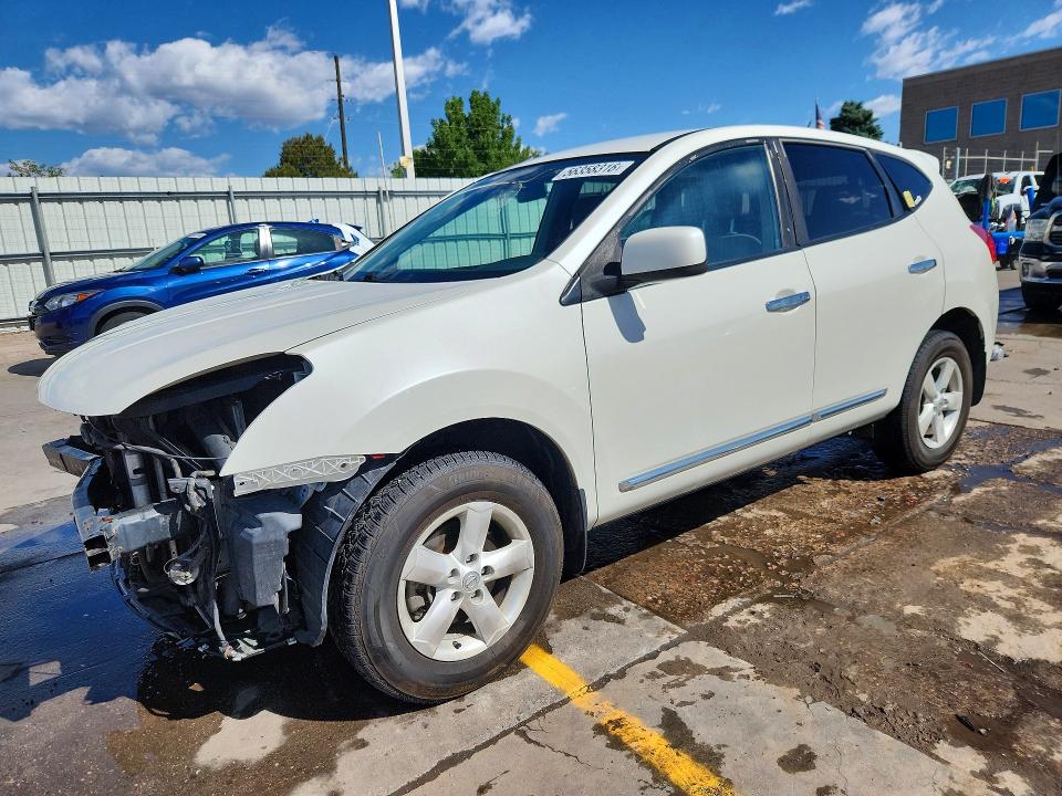 2013 Nissan Rogue VIN JN8AS5MV9DW125300 COPART salvage auction — FRONT END, Co - Salvage Title, sold $675 on 2026-07-22 (photo 1)
