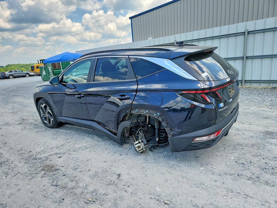 2022 Hyundai Tucson VIN KM8JFCA12NU038742 COPART salvage auction — REAR END, NC - SALVAGE CERTIFICATE OF TITLE, sold $1,300 on 2026-07-29 (photo 2)