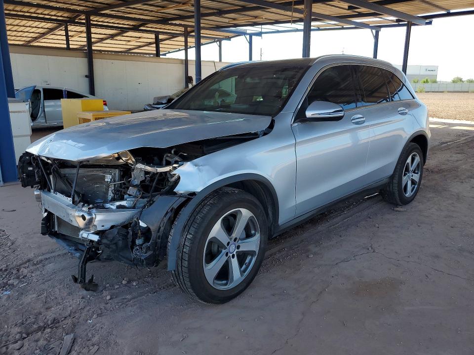 2017 Mercedes-benz Glc VIN WDC0G4KB4HF168325 COPART salvage auction — FRONT END, Az - Cert Of Title - Salvage, sold $3,650 on 2026-07-07 (photo 1)
