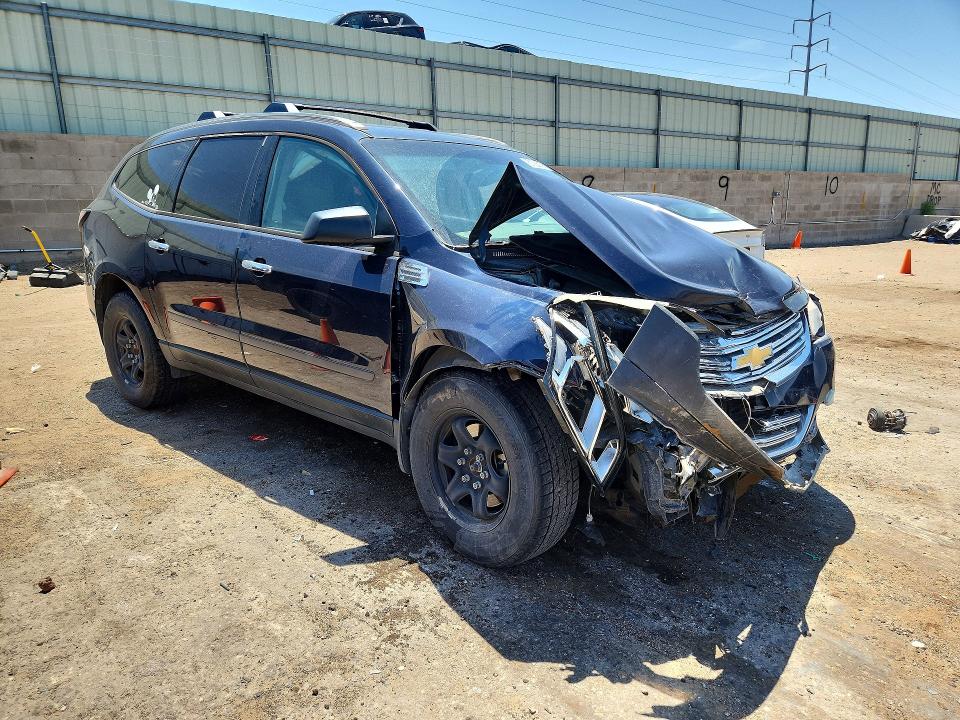 2016 Chevrolet Traverse VIN 1GNKRFED3GJ322169 COPART salvage auction — FRONT END, Nm - Cert Of Title-Salvage, sold $700 on 2026-07-02 (photo 4)