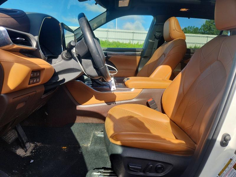 2021 Toyota Highlander VIN 5TDEBRCH4MS052286 COPART salvage auction — SIDE, Mi - Scrap Certificate Of Title, sold $16,400 on 2026-07-22 (photo 7)