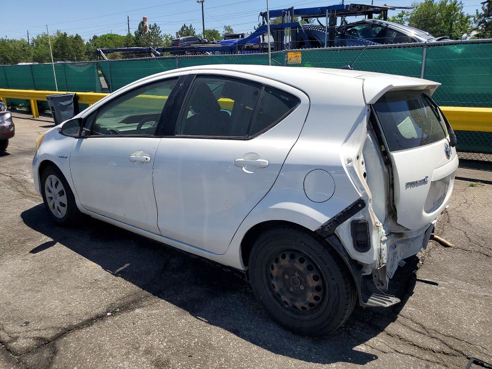 2013 Toyota VIN JTDKDTB32D1539371 COPART salvage auction — REAR END, Co - Public - Salvage Title, sold $875 on 2026-07-07 (photo 2)