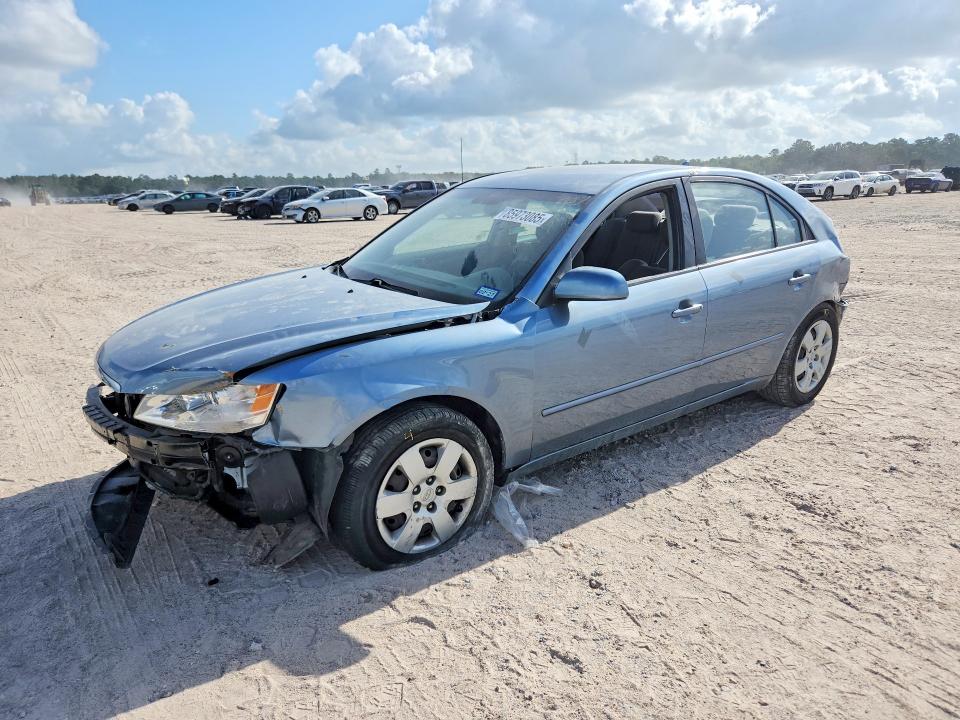 2010 Hyundai Sonata VIN 5NPET4AC7AH652583 COPART salvage auction — REAR END, TX - SALVAGE VEHICLE TITLE (P), sold $750 on 2026-07-17 (photo 1)