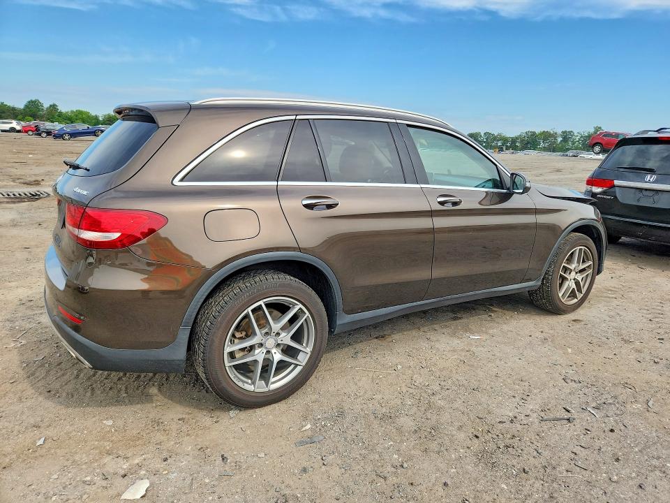 2016 Mercedes-benz Glc class VIN WDC0G4KB3GF070322 COPART salvage auction — FRONT END, VA - CERT OF TITLE - SALVAGE, sold $400 on 2026-07-29 (photo 3)